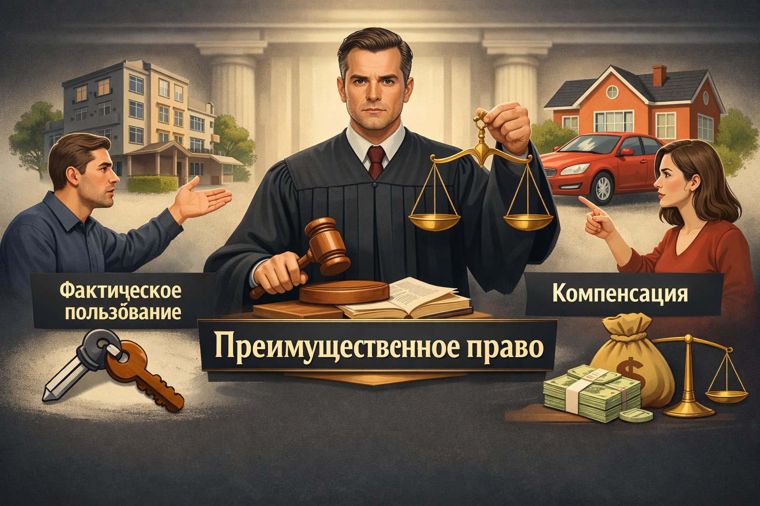Преимущественное право наследника на неделимую вещь