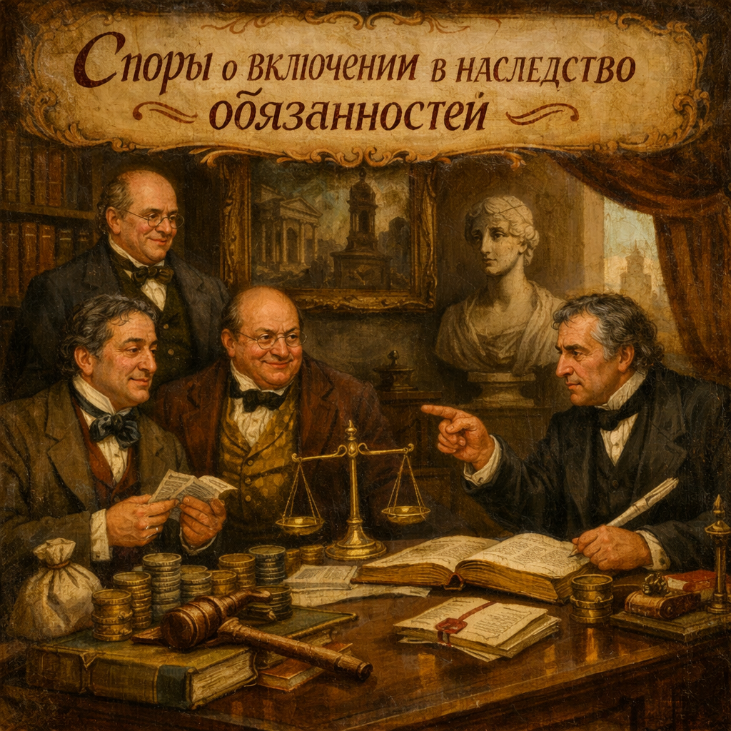 Споры о включении в наследство обязанностей